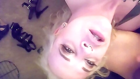 Blonde with large anal pit and ass fucked in a pissing vid