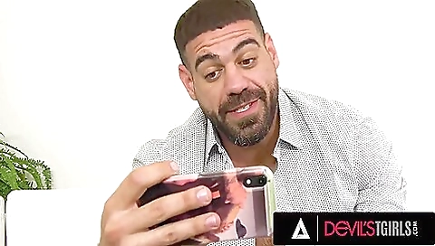 Busty trans woman is getting her cunt and ass drilled hard