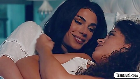 Hot brunette babe with a tattooed pussy gets fucked